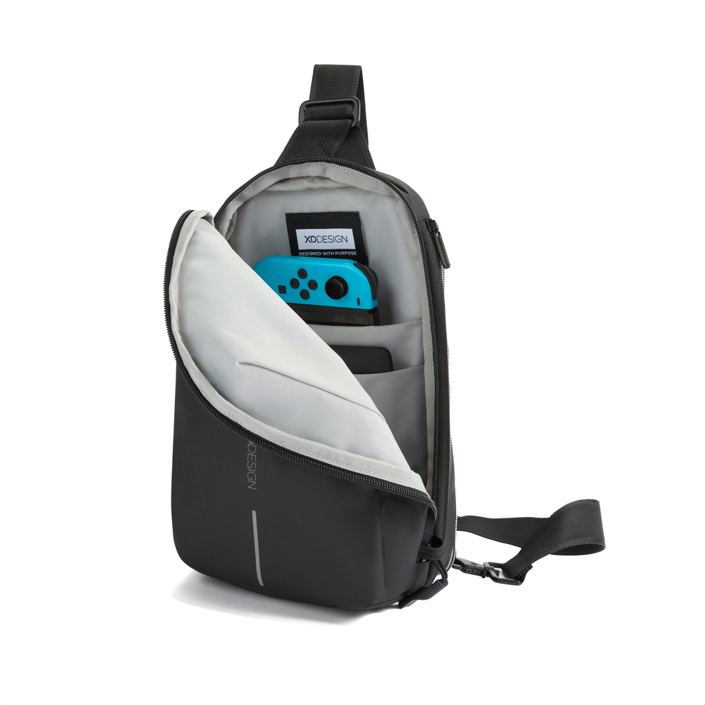 Bolso cruzado Sling personalizado expandible Urban resistente al agua - Riñoneras personalizadas - Regalo Promocional Personalizado - imagen 9