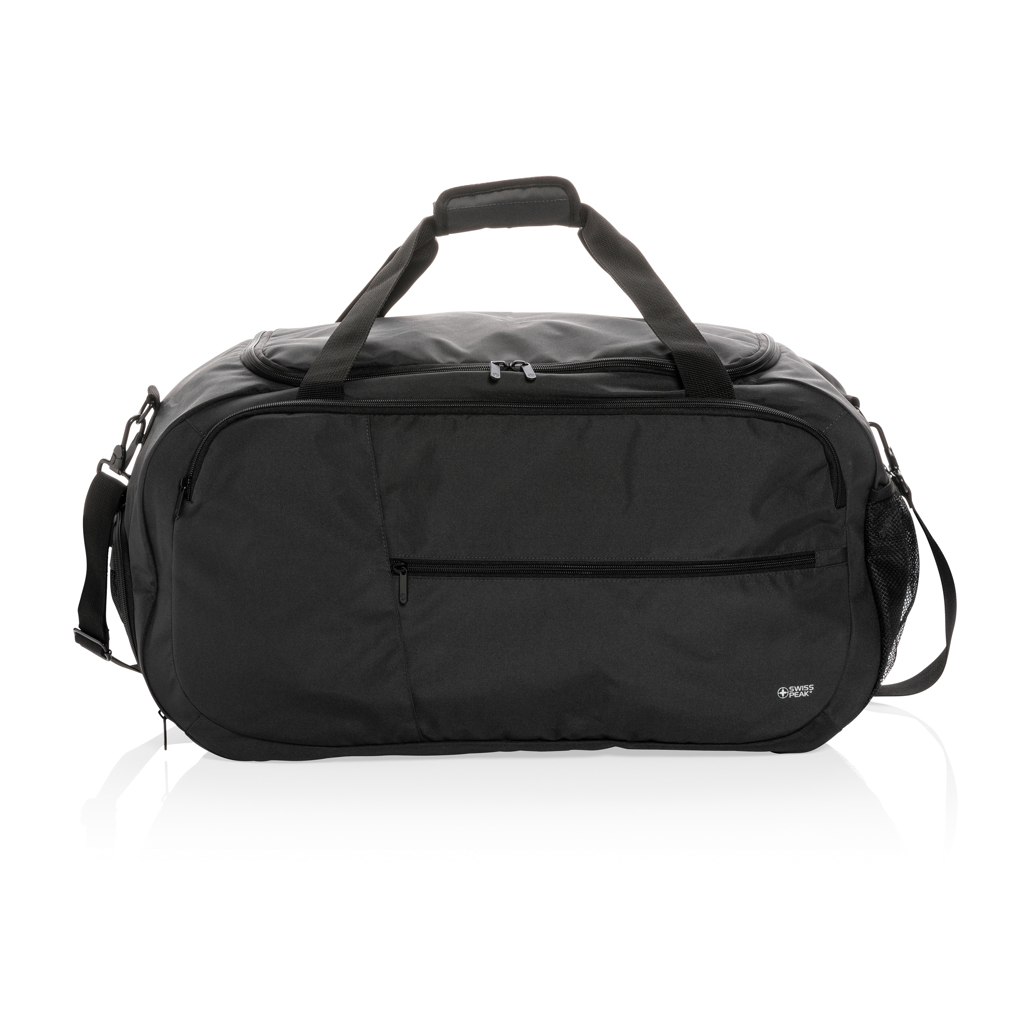 Bolsa de viaje deportiva Swiss Peak AWARE ™ RPET - Bolsas personalizadas de deporte - Regalo Promocional Personalizado - imagen 3