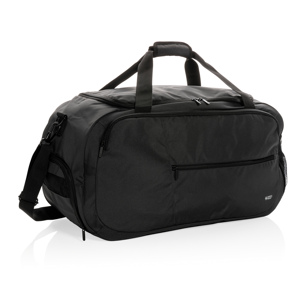 Bolsa de viaje deportiva Swiss Peak AWARE ™ RPET - Bolsas personalizadas de deporte - Regalo Promocional Personalizado - imagen 8