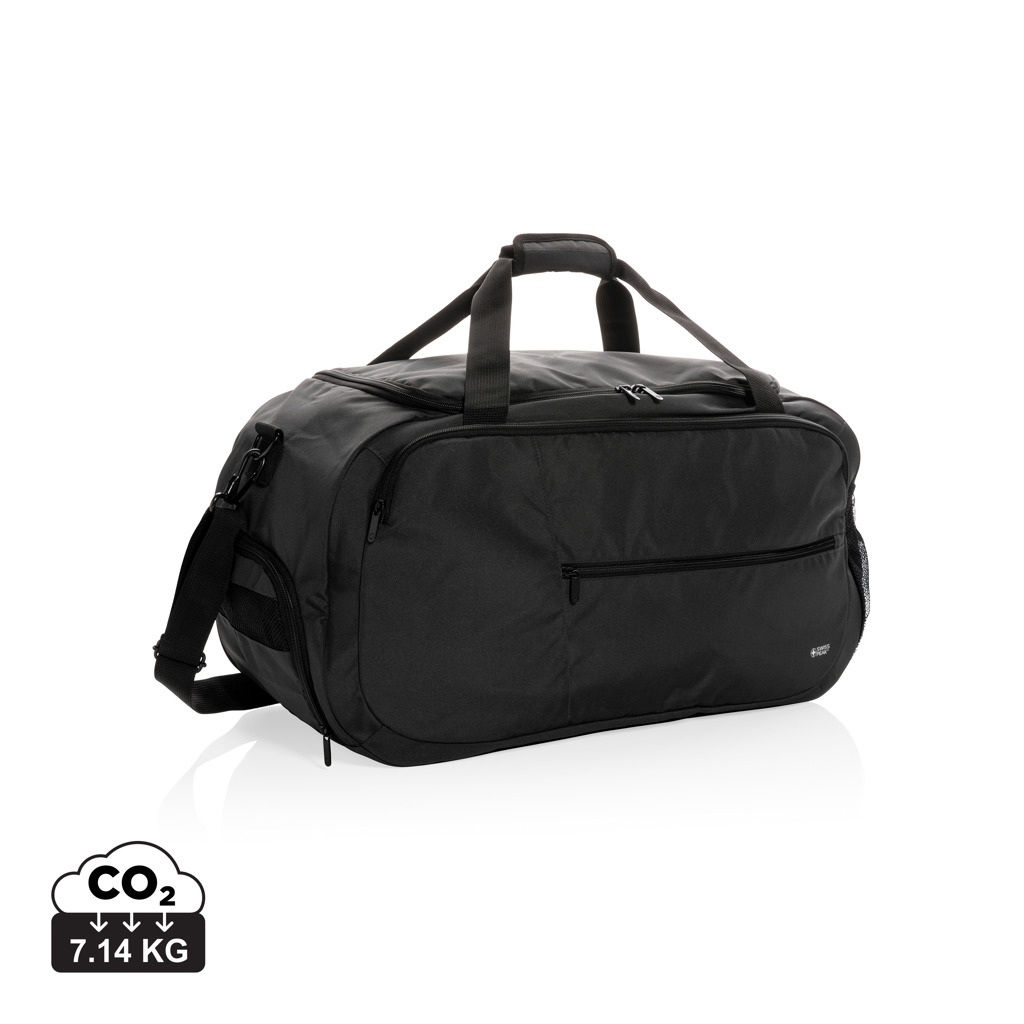 Bolsa de viaje deportiva personalizada Swiss Peak AWARE RPET - Bolsas personalizadas de deporte - Regalo Promocional Personalizado
