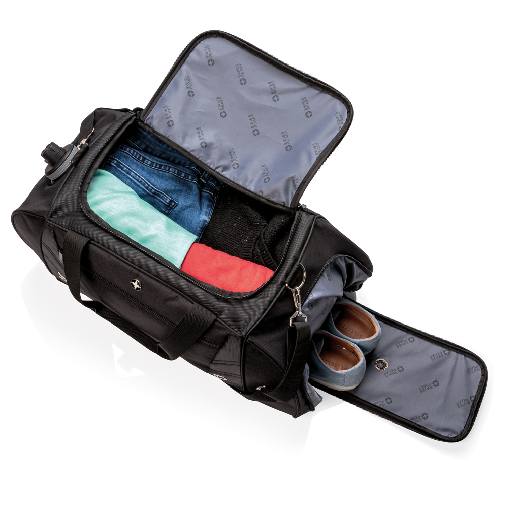 Bolsa de fin de semana/deporte personalizada Swiss Peak - Bolsas personalizadas - Regalo Promocional Personalizado - imagen 4