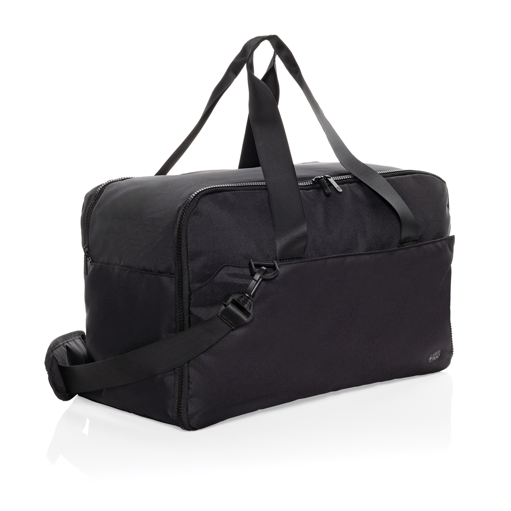 Bolsa fin de semana y portátil 15,6" personalizada Swiss Peak Aware RPET - Bolsas personalizadas de deporte - Regalo Promocional Personalizado - vista alternativa