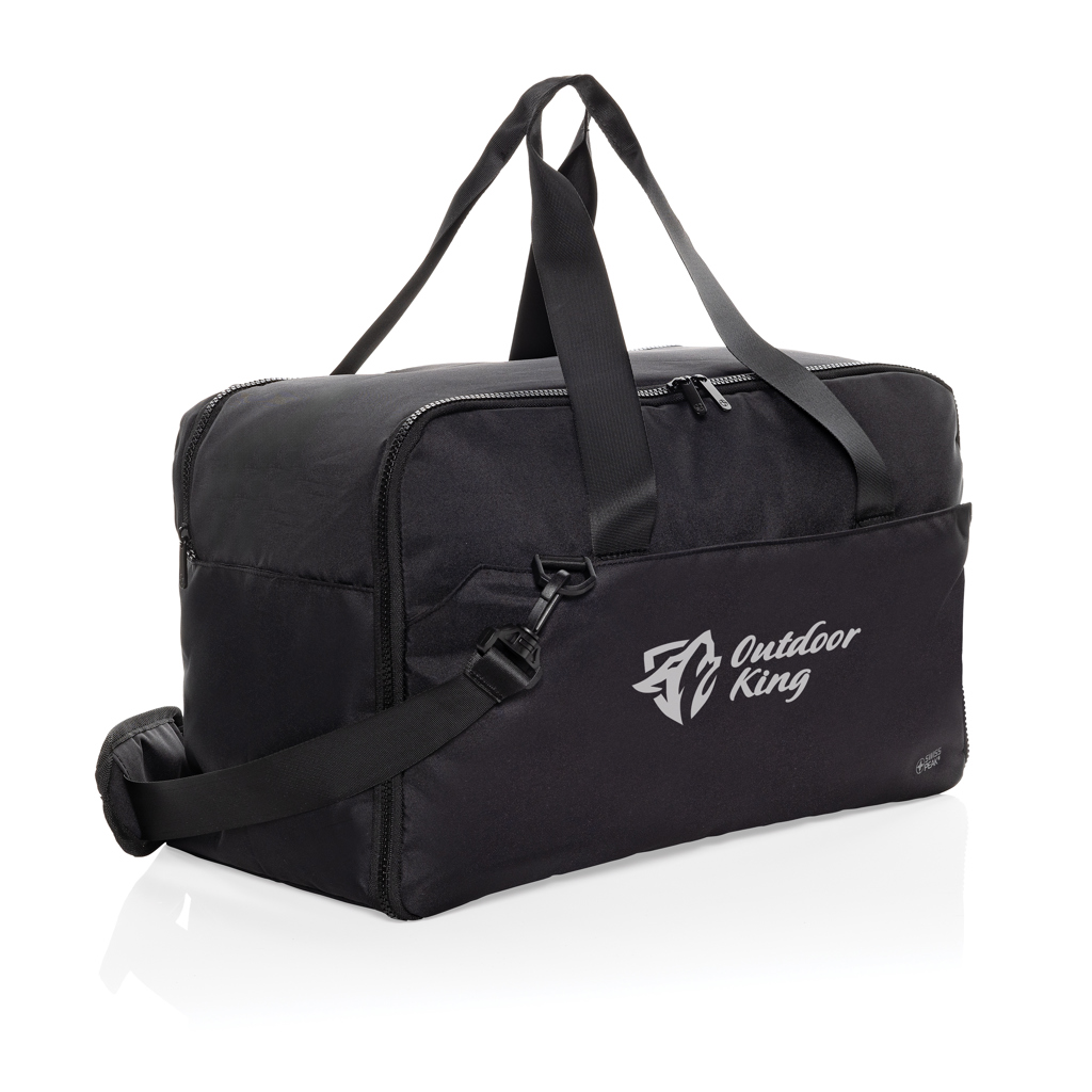 Bolsa fin de semana y portátil 15,6" personalizada Swiss Peak Aware RPET - Bolsas personalizadas de deporte - Regalo Promocional Personalizado - imagen 8