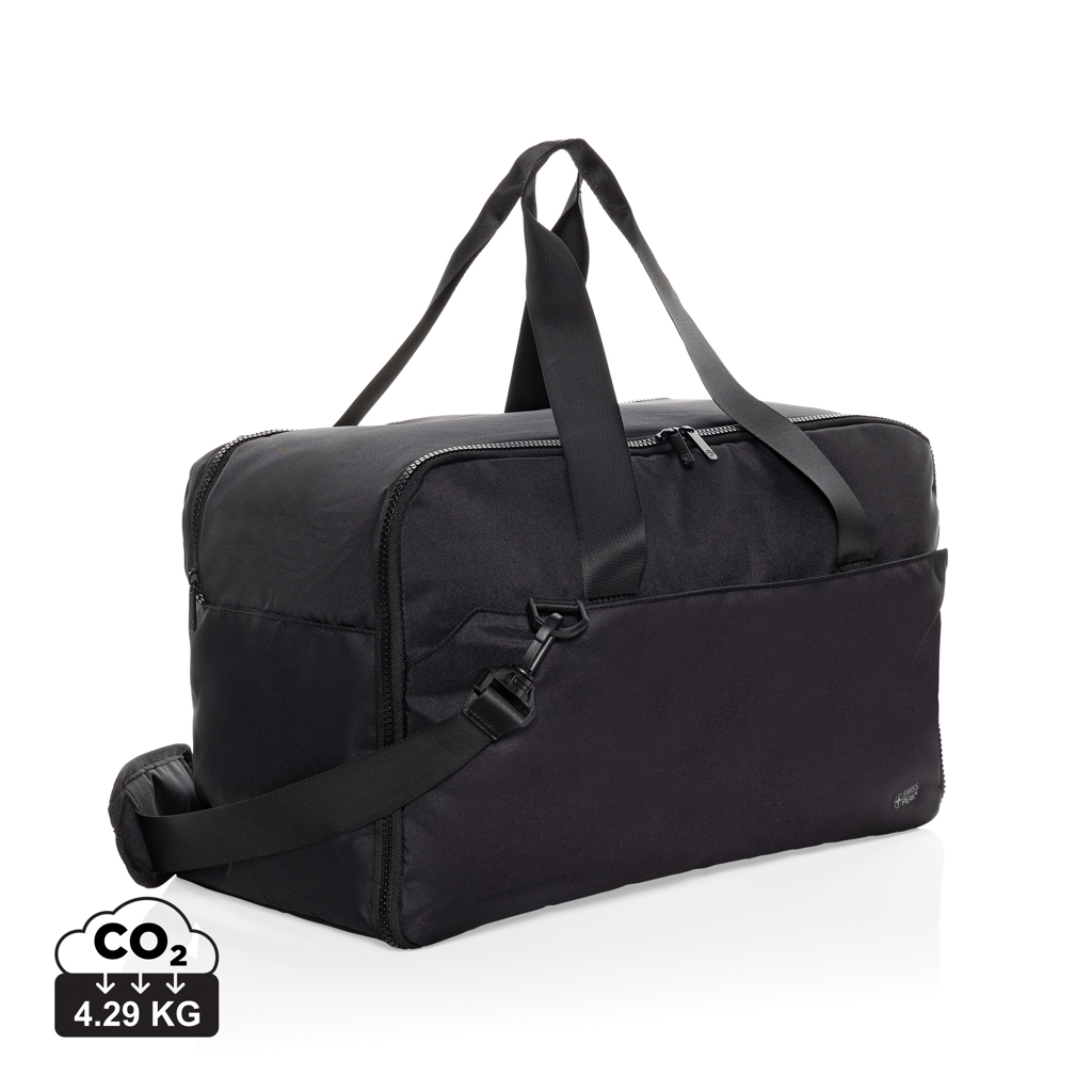 Bolsa fin de semana y portátil 15,6" personalizada Swiss Peak Aware RPET - Bolsas personalizadas de deporte - Regalo Promocional Personalizado