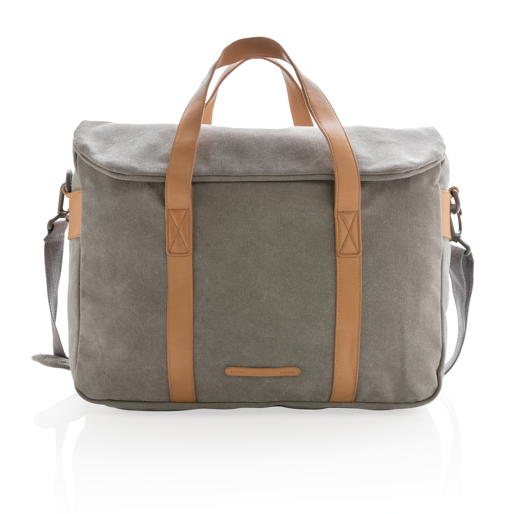 Bolsa para portátil personalizada de lona sin PVC - Fundas para portátil - Regalo Promocional Personalizado - imagen 3