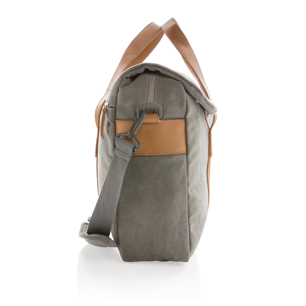 Bolsa para portátil personalizada de lona sin PVC - Fundas para portátil - Regalo Promocional Personalizado - imagen 5
