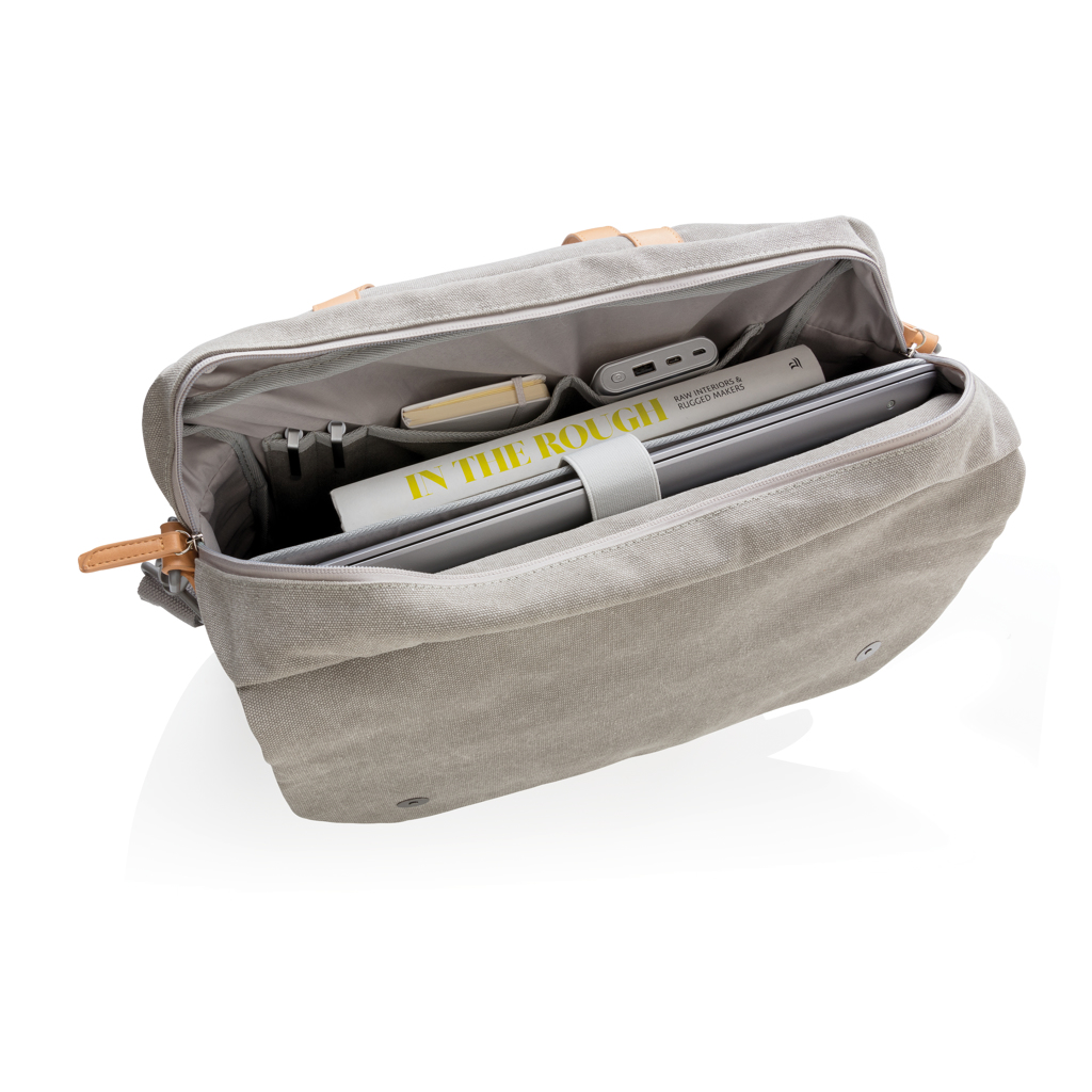 Bolsa para portátil personalizada de lona sin PVC - Fundas para portátil - Regalo Promocional Personalizado - imagen 6