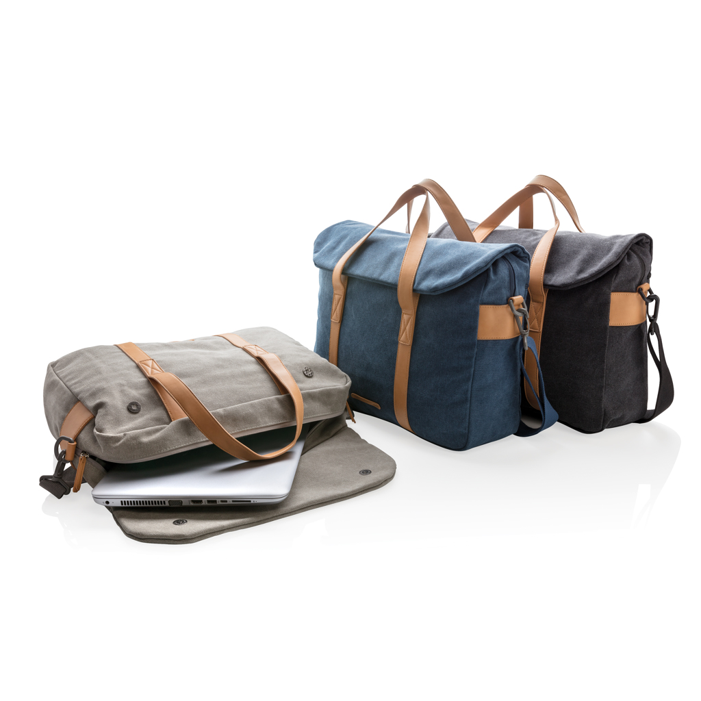Bolsa para portátil personalizada de lona sin PVC - Fundas para portátil - Regalo Promocional Personalizado - imagen 9