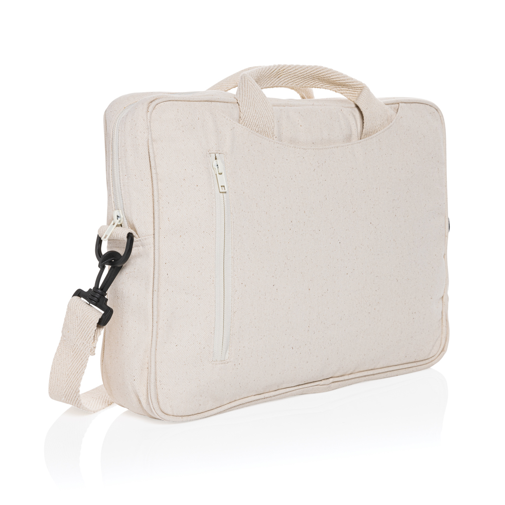 Maletín ordenador 15,4" personalizado de algodón reciclado Laluka AWARE - Maletines personalizados - Regalo Promocional Personalizado - vista alternativa