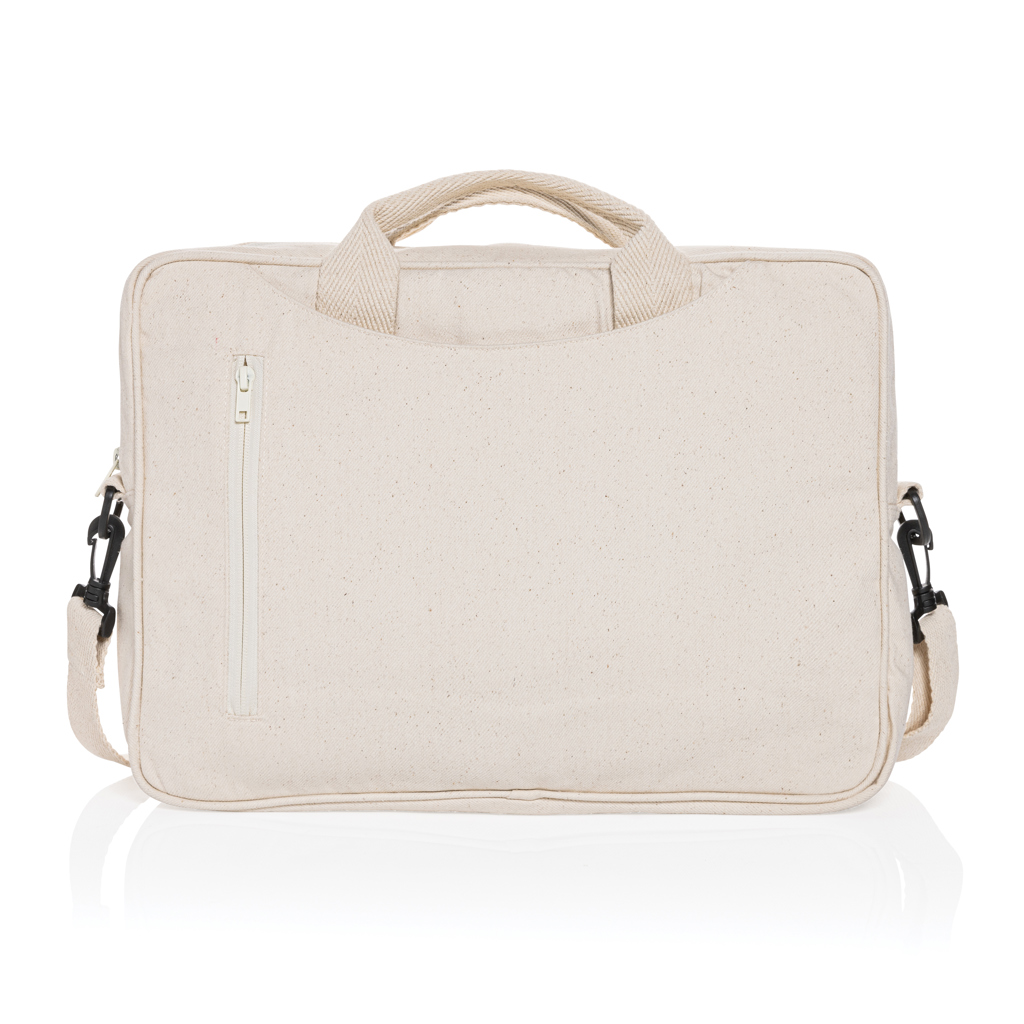 Maletín ordenador 15,4" personalizado de algodón reciclado Laluka AWARE - Maletines personalizados - Regalo Promocional Personalizado - imagen 3