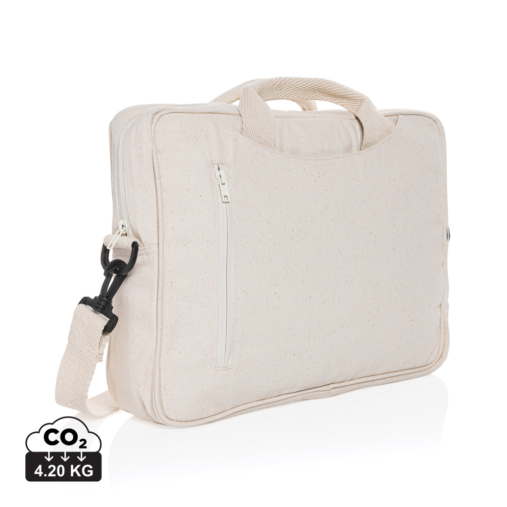 Maletín ordenador 15,4" personalizado de algodón reciclado Laluka AWARE - Maletines personalizados - Regalo Promocional Personalizado