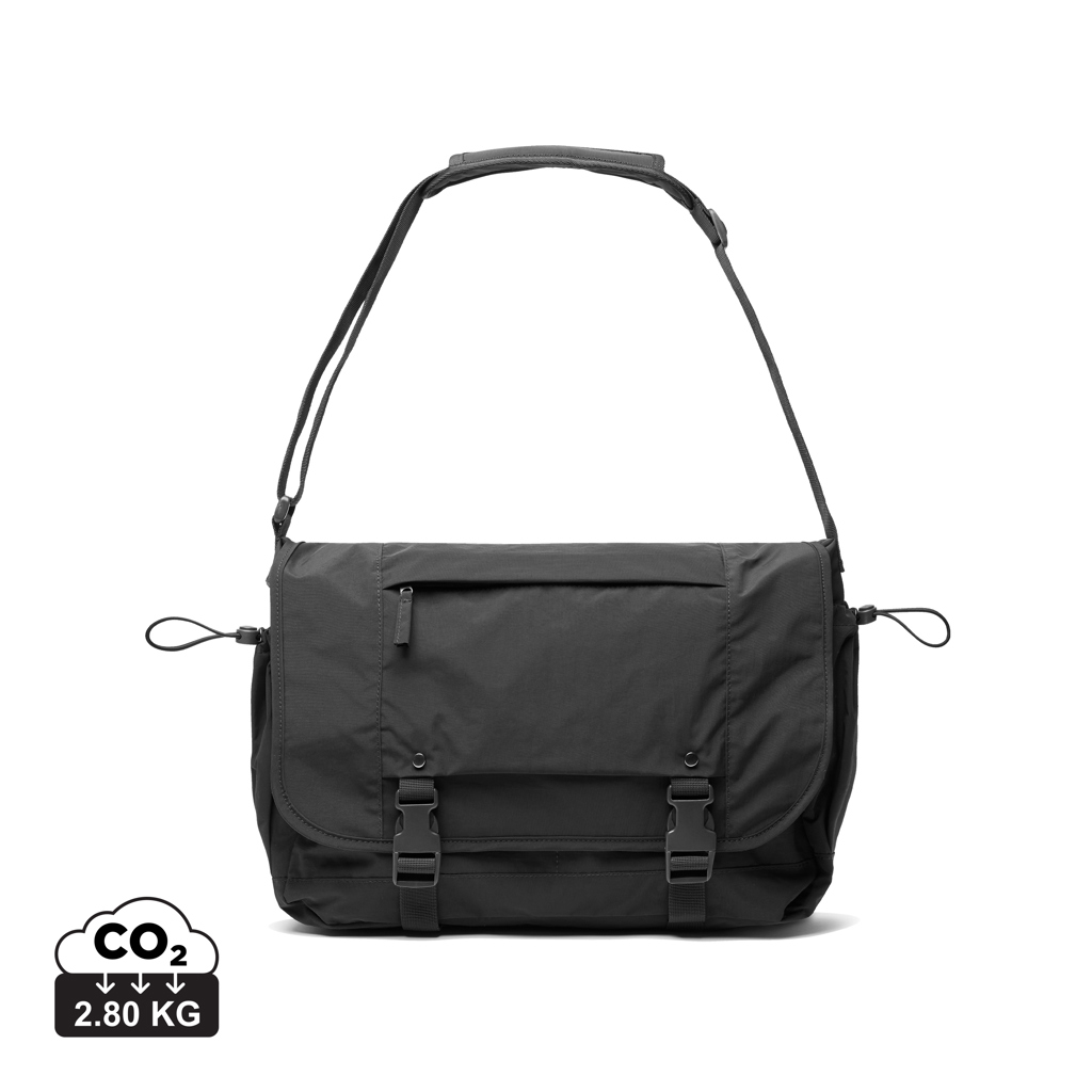 Bolsa bandolera KENTO URBAN RCS nailon reciclado 15,6 - Maletines personalizados - Regalo Promocional Personalizado
