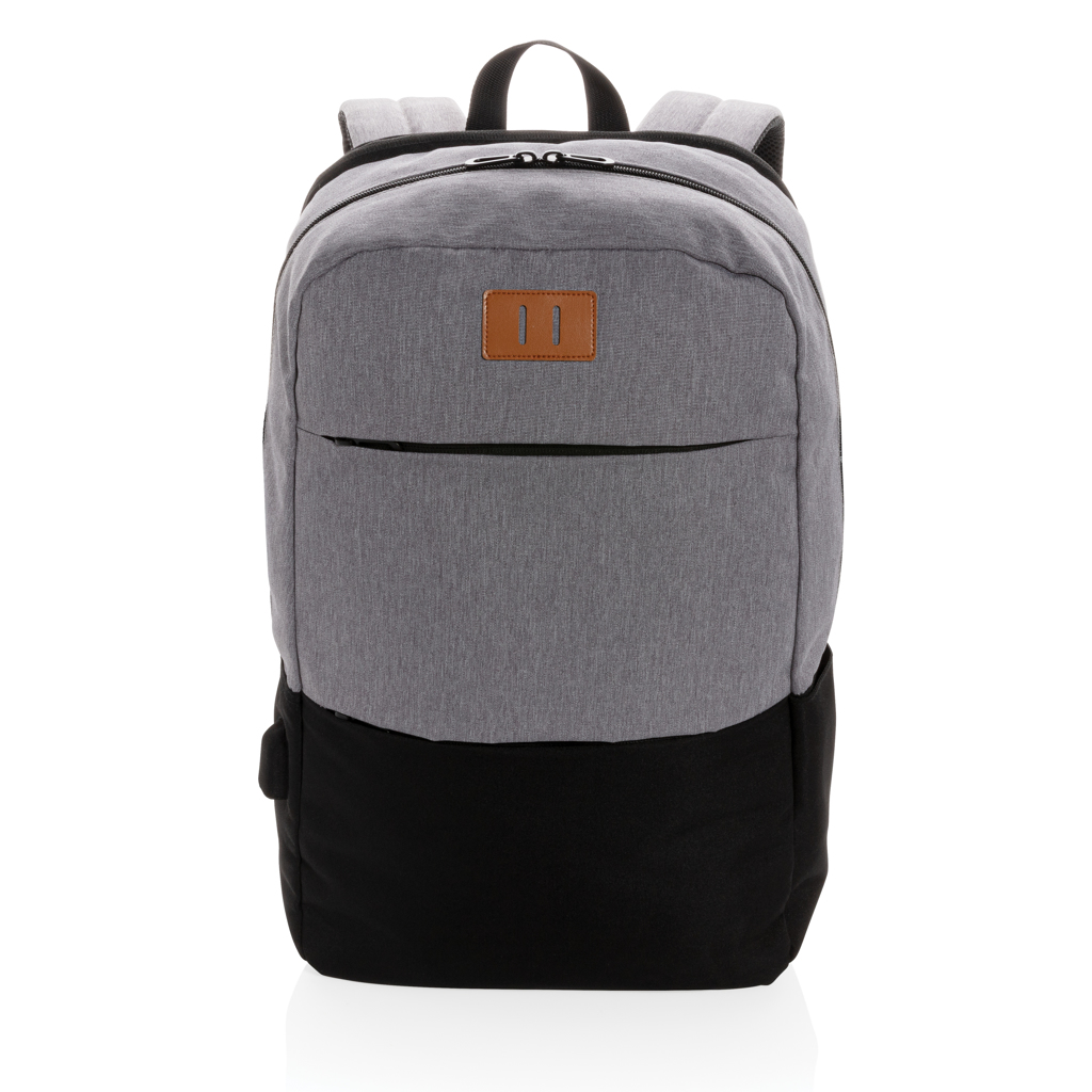 Mochila moderna para portátil personalizada de 15.6" USB y RFID sin PVC - Mochilas personalizadas - Regalo Promocional Personalizado - imagen 3