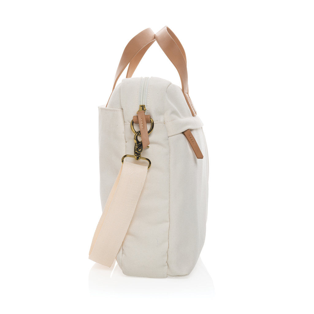 Maletín para portátil personalizado de lona reciclada Impact AWARE 16oz - Mochilas personalizadas - Regalo Promocional Personalizado - imagen 4