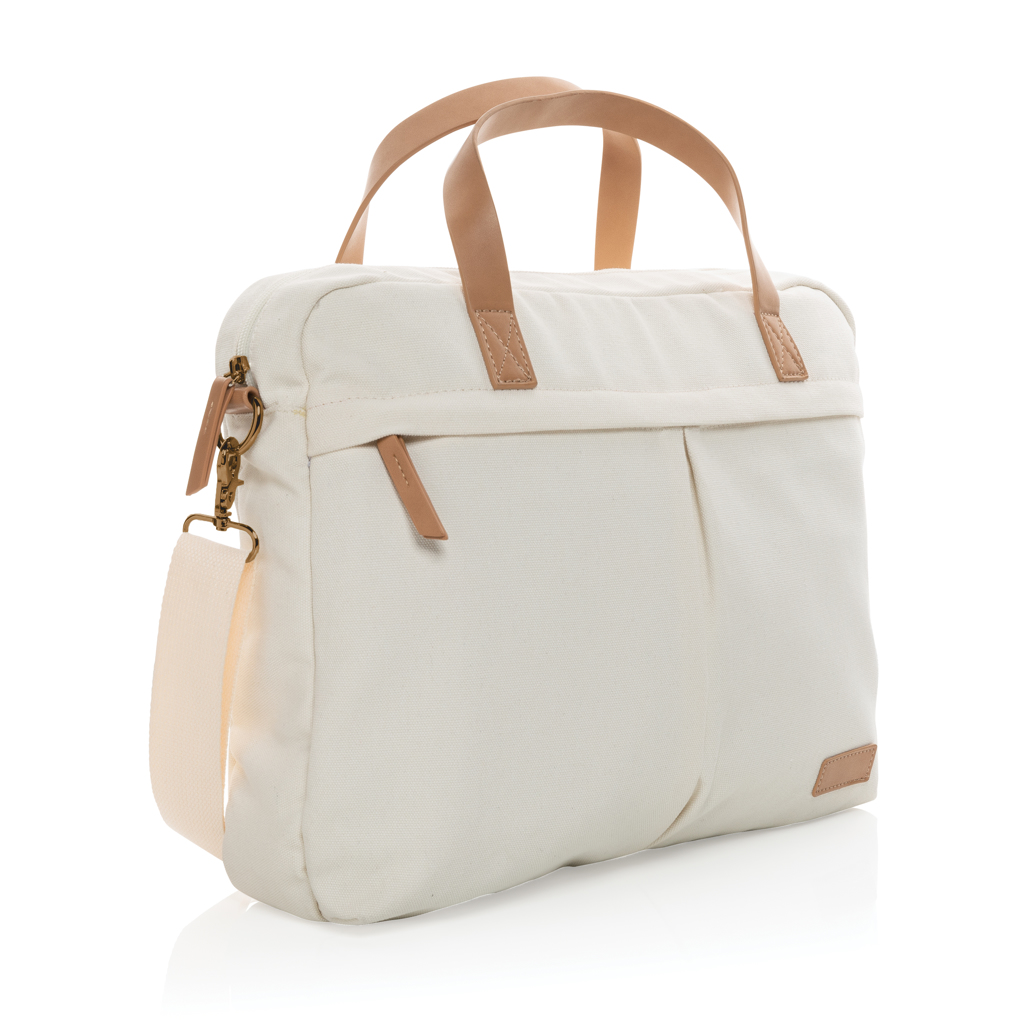 Maletín para portátil personalizado de lona reciclada Impact AWARE 16oz - Mochilas personalizadas - Regalo Promocional Personalizado - imagen 7