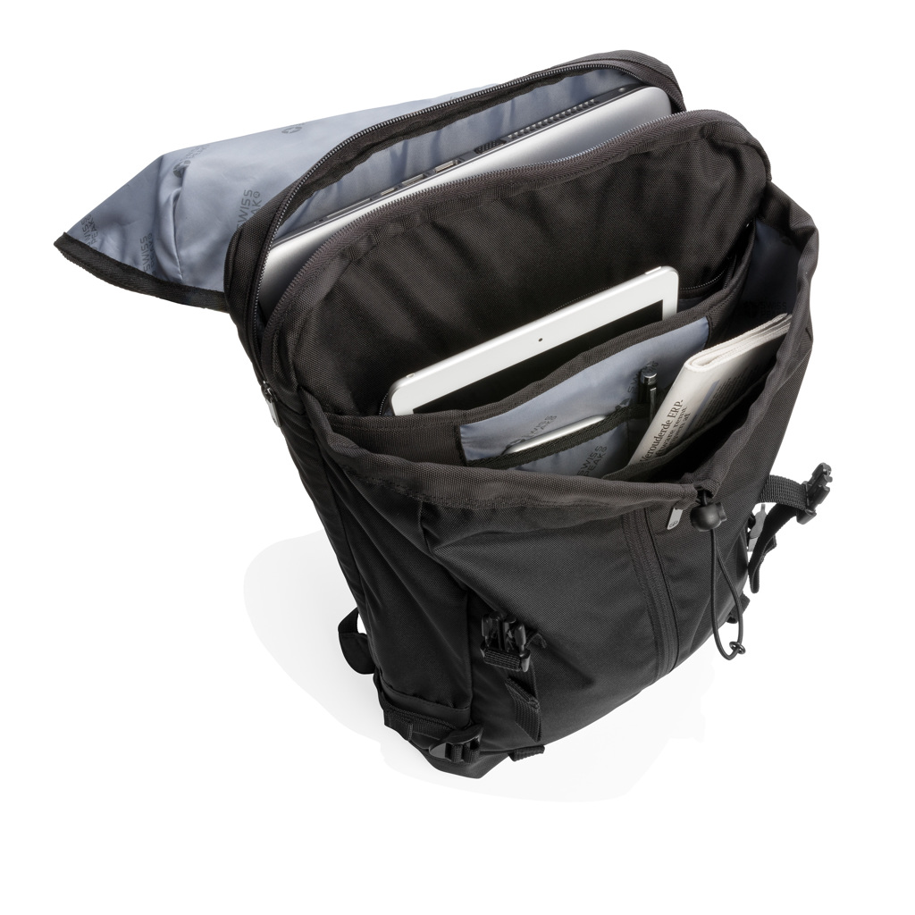 Mochila para portátil personalizada 17" Swiss Peak Deluxe - Mochilas personalizadas - Regalo Promocional Personalizado - imagen 6
