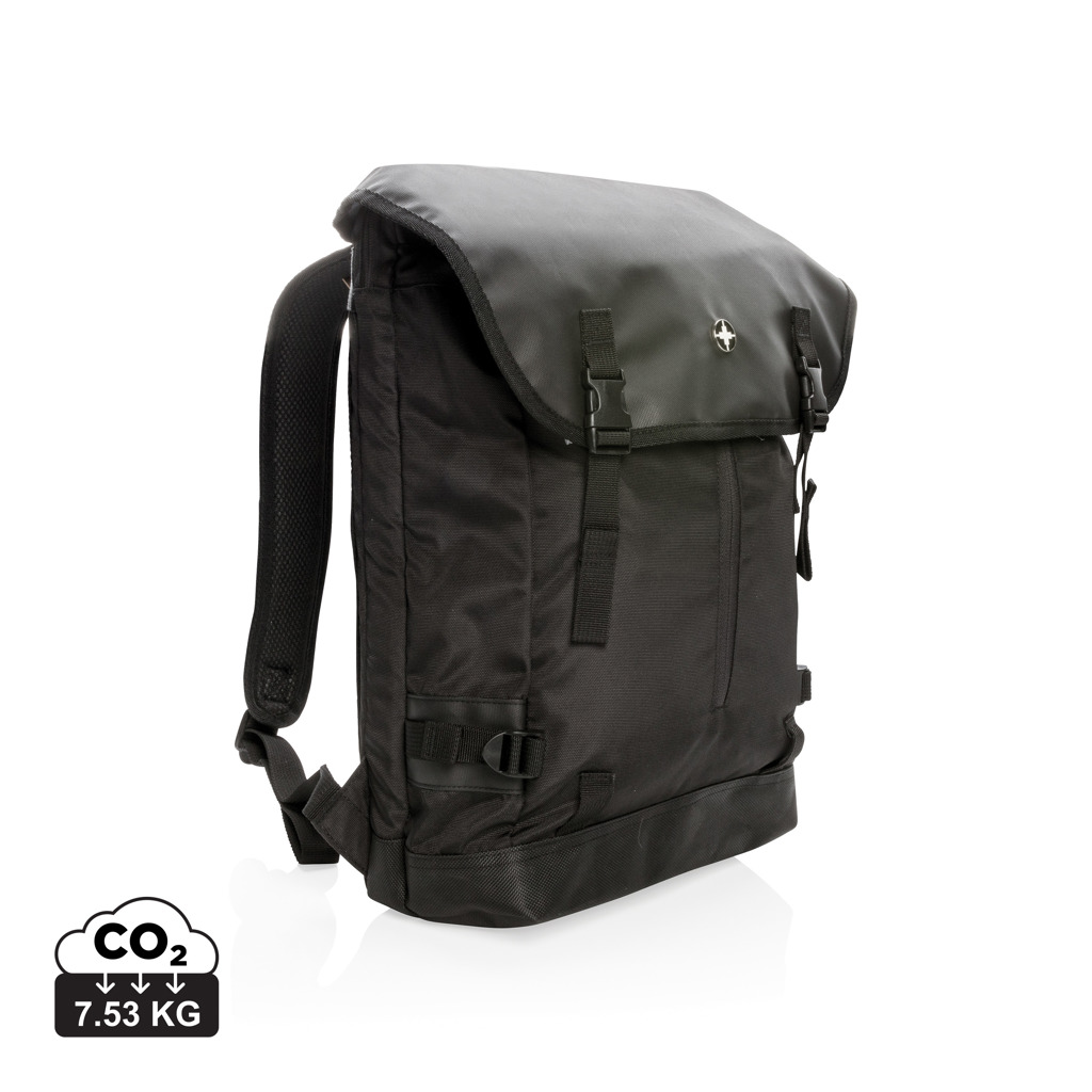 Mochila para portátil personalizada 17" Swiss Peak Deluxe - Mochilas personalizadas - Regalo Promocional Personalizado