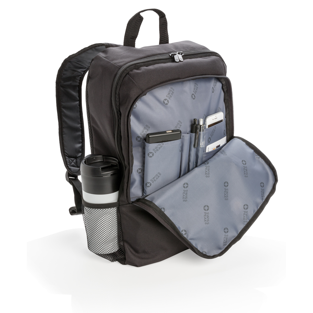 Mochila negocios para portátil personalizada 17" Swiss peak - Mochilas personalizadas - Regalo Promocional Personalizado - imagen 7