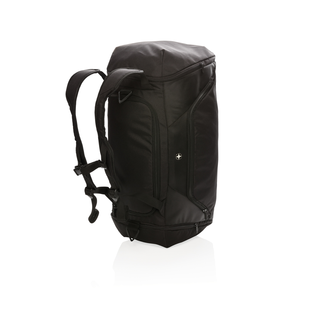 Bolsa y mochila deportiva personalizada Swiss Peak RFID - Mochilas personalizadas - Regalo Promocional Personalizado - imagen 6