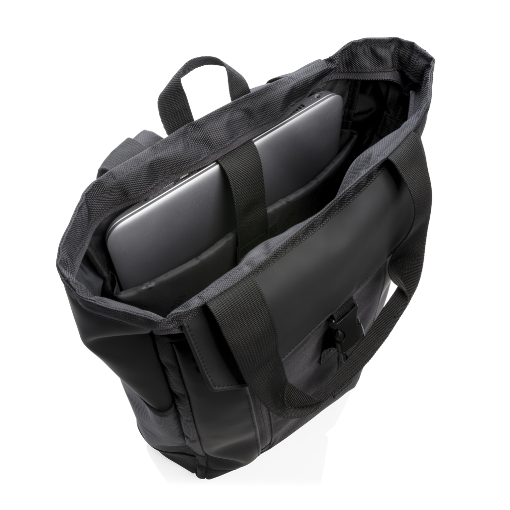 Bolsa para portátil personalizada 15" Swiss Peak con protección RFID - Mochilas personalizadas - Regalo Promocional Personalizado - imagen 10