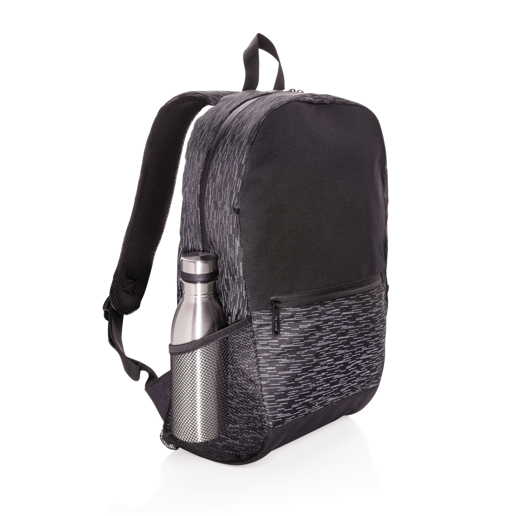 Mochila reflectante para portátil personalizada RPET con trazador AWARE - Mochilas personalizadas - Regalo Promocional Personalizado - imagen 3