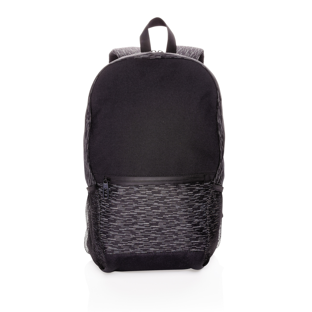 Mochila reflectante para portátil personalizada RPET con trazador AWARE - Mochilas personalizadas - Regalo Promocional Personalizado - imagen 4