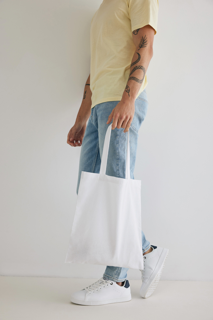 Tote de algodón reciclado 145gr Impact AWARE ™ - Bolsas personalizadas - Regalo Promocional Personalizado - imagen 6