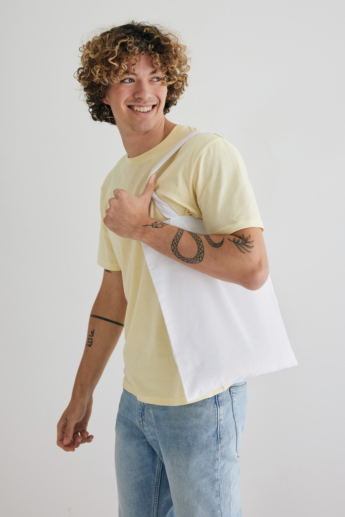 Tote de algodón reciclado 145gr Impact AWARE ™ - Bolsas personalizadas - Regalo Promocional Personalizado - imagen 7