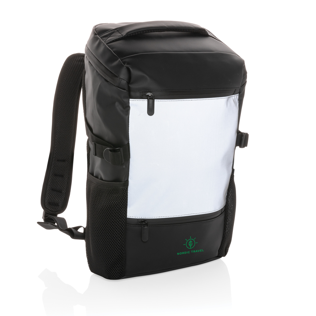 Mochila eflectante para portátil personalizada  de PU  de 15,6" - Mochilas personalizadas - Regalo Promocional Personalizado - imagen 8
