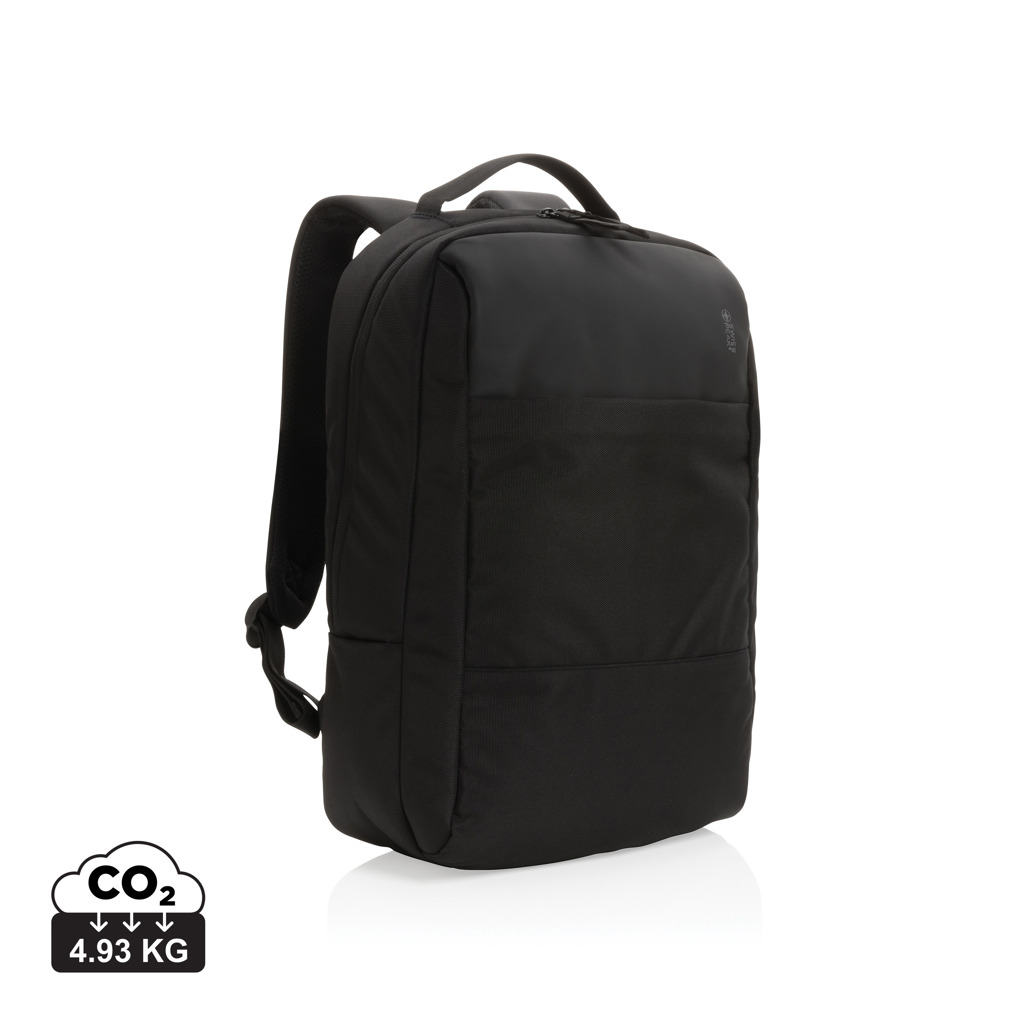 Mochila para portátil personalizada Swiss Peak AWARE RPET de 15,6" - Mochilas personalizadas - Regalo Promocional Personalizado