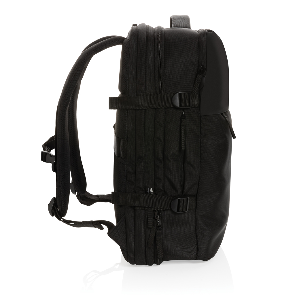 Mochila extensible personalizada Swiss Peak AWARE RPET de 15.6" expandible - Mochilas personalizadas - Regalo Promocional Personalizado - imagen 4