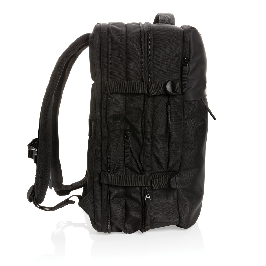Mochila extensible personalizada Swiss Peak AWARE RPET de 15.6" expandible - Mochilas personalizadas - Regalo Promocional Personalizado - imagen 7