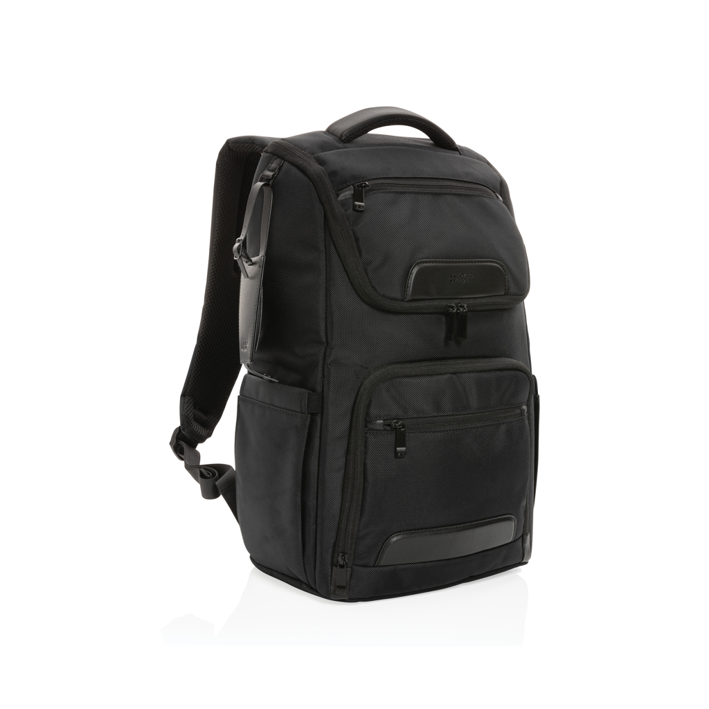 Mochila para portátil 15,6" personalizada Voyager Swiss Peak AWARE RPET con USB - Mochilas personalizadas - Regalo Promocional Personalizado - vista alternativa