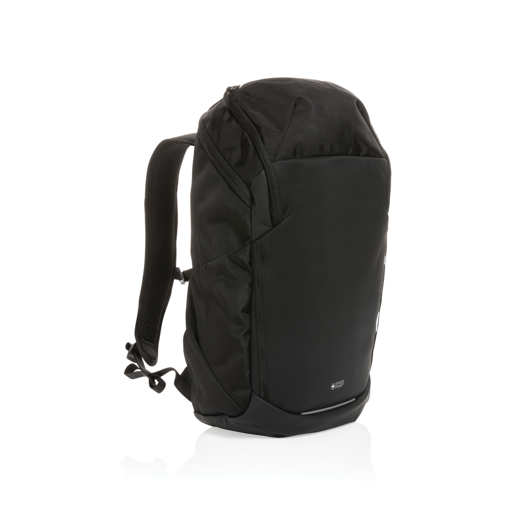 Mochila para portátil 15,6" personalizada de negocios Swiss Peak AWARE RPET resistente - Mochilas personalizadas - Regalo Promocional Personalizado - vista alternativa