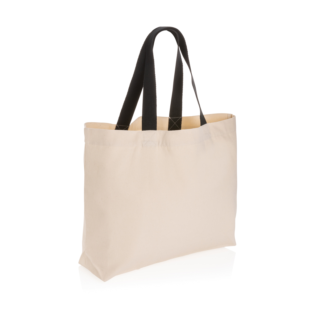 Tote de lona de 240 g/m² Impact Aware™ sin teñir - Bolsas personalizadas - Regalo Promocional Personalizado - vista alternativa