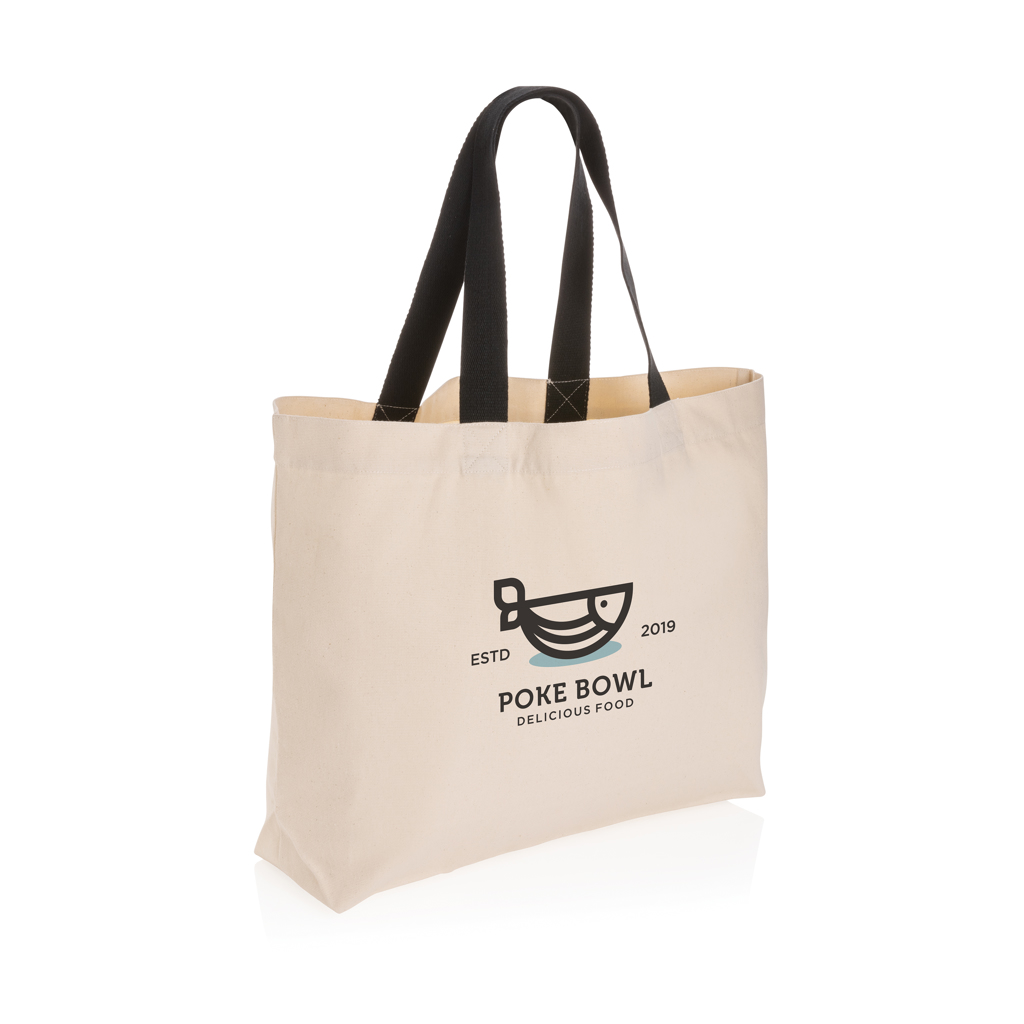 Tote de lona de 240 g/m² Impact Aware™ sin teñir - Bolsas personalizadas - Regalo Promocional Personalizado - imagen 4