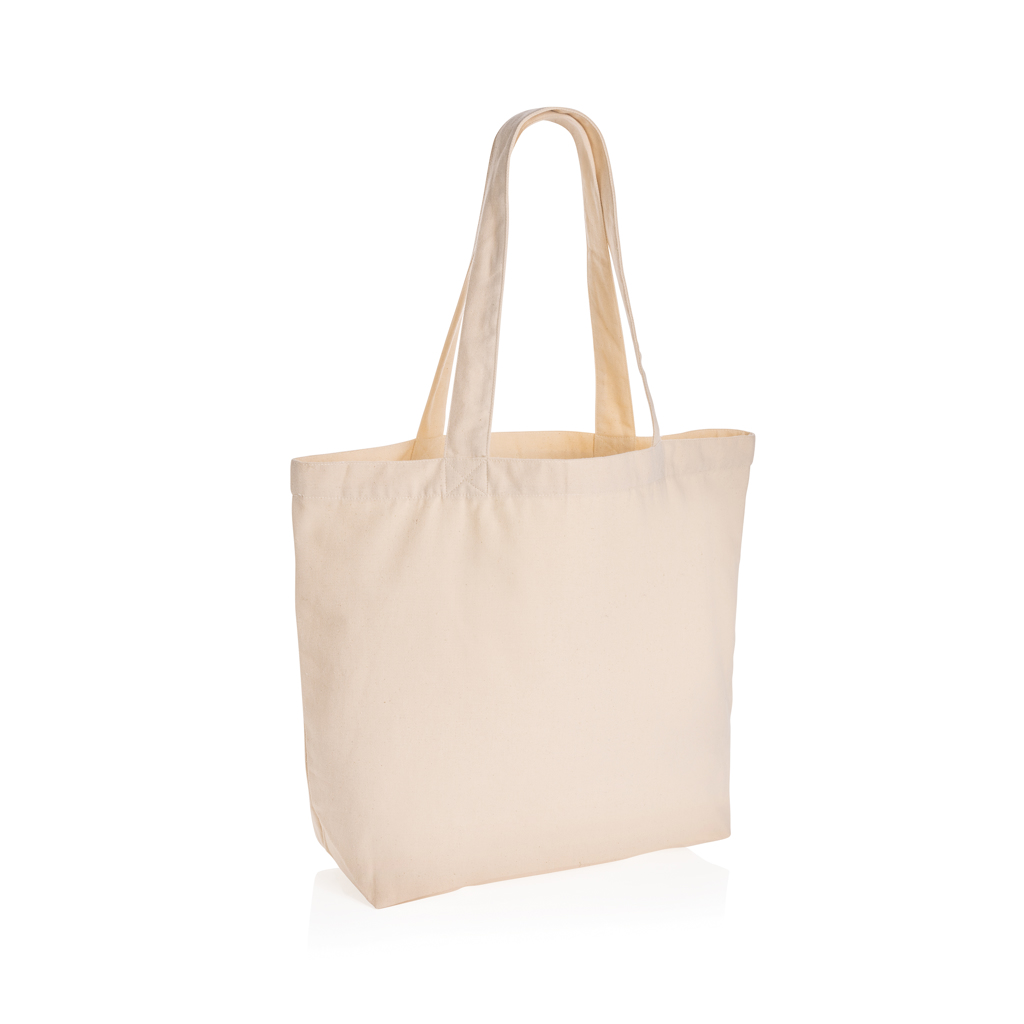 Bolsa de compra personalizada Impact Aware de 240g/m2 con bolsillo sin teñir - Bolsas personalizadas - Regalo Promocional Personalizado - vista alternativa