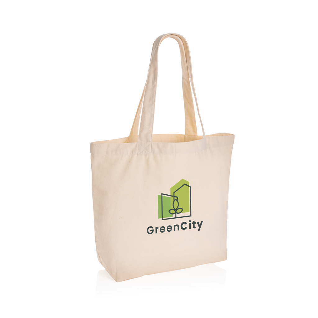 Bolsa de compra personalizada Impact Aware de 240g/m2 con bolsillo sin teñir - Bolsas personalizadas - Regalo Promocional Personalizado - imagen 5