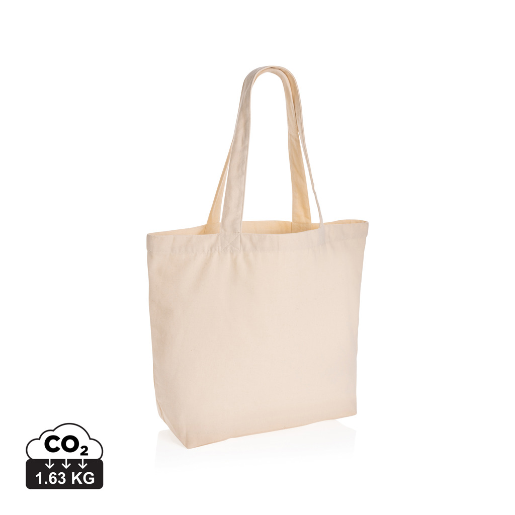 Bolsa de compra personalizada Impact Aware de 240g/m2 con bolsillo sin teñir - Bolsas personalizadas - Regalo Promocional Personalizado