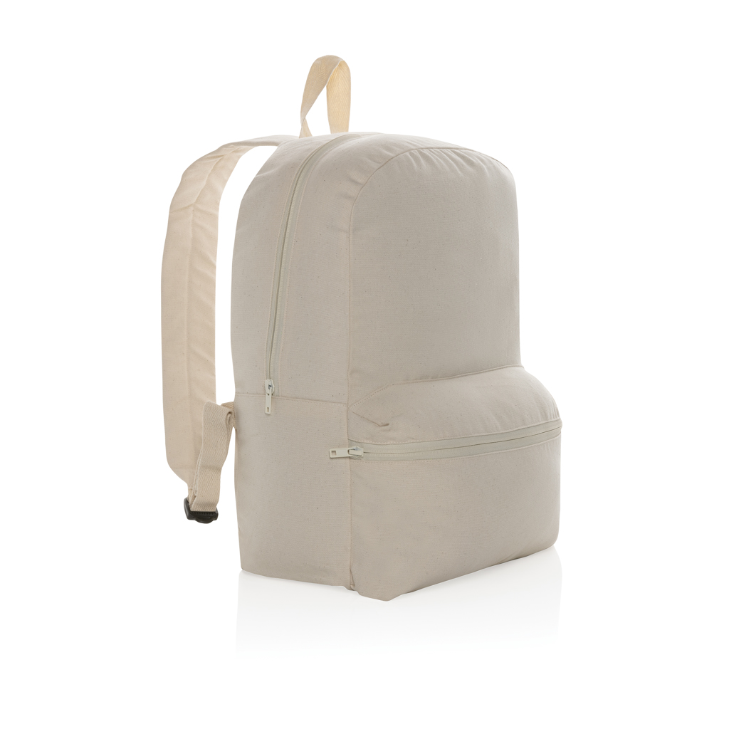 Mochila de lona personalizada Impact Aware de 285g/m2 sin teñir clásica - Mochilas personalizadas - Regalo Promocional Personalizado - vista alternativa