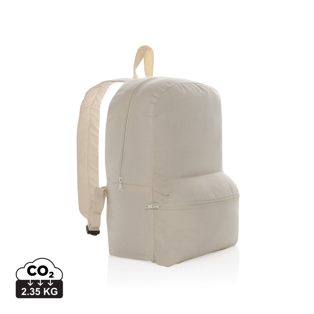 Mochila de lona personalizada Impact Aware de 285g/m2 sin teñir clásica - Mochilas personalizadas - Regalo Promocional Personalizado