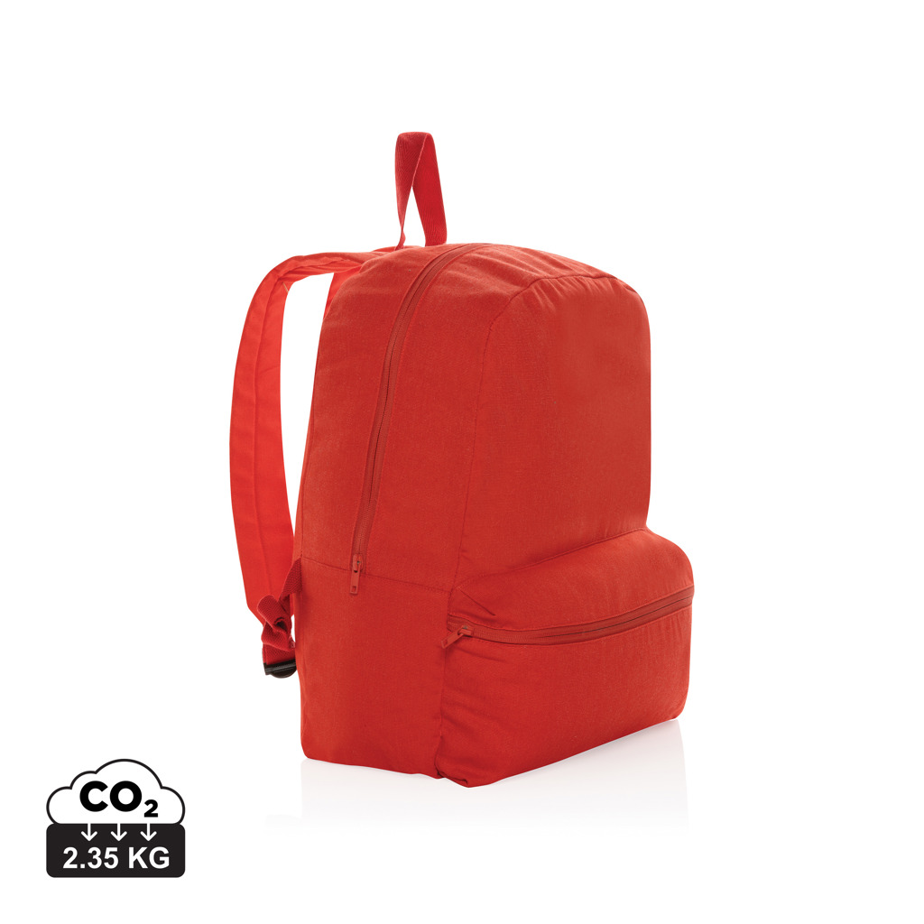 Mochila personalizada de lona Impact Aware de 285g/m2 con bolsillos - Mochilas personalizadas - Regalo Promocional Personalizado