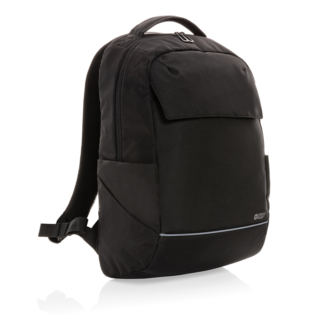 Mochila para portátil Swiss Peak Brooke AWARE™ RPET - Mochilas personalizadas - Regalo Promocional Personalizado - vista alternativa