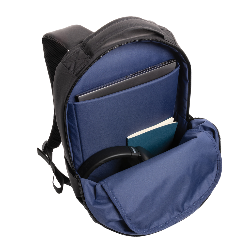 Mochila para portátil Swiss Peak Brooke AWARE™ RPET - Mochilas personalizadas - Regalo Promocional Personalizado - imagen 4