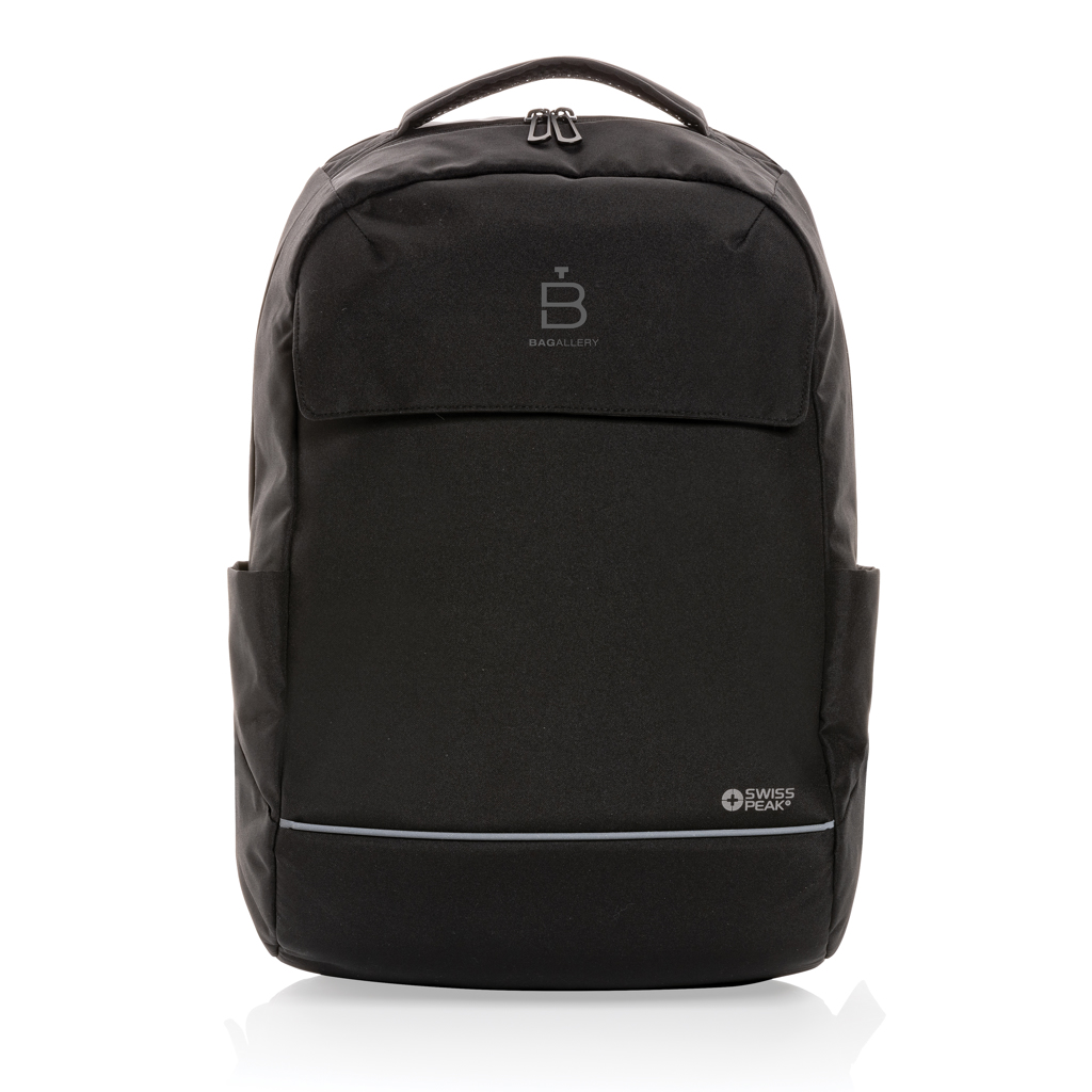 Mochila para portátil Swiss Peak Brooke AWARE™ RPET - Mochilas personalizadas - Regalo Promocional Personalizado - imagen 10