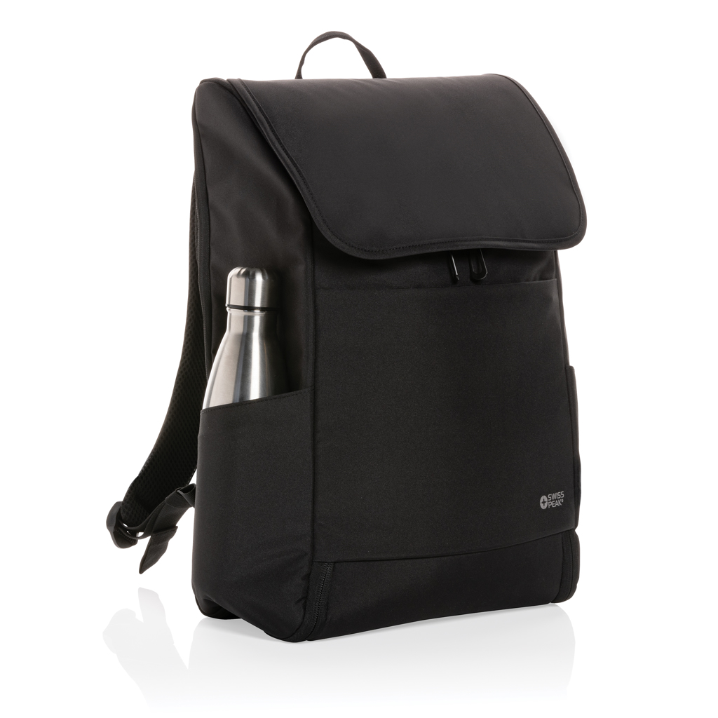 Mochila personalizada Swiss Peak Fern AWARE RPET con cremallera integral de 15" - Mochilas personalizadas - Regalo Promocional Personalizado - imagen 3