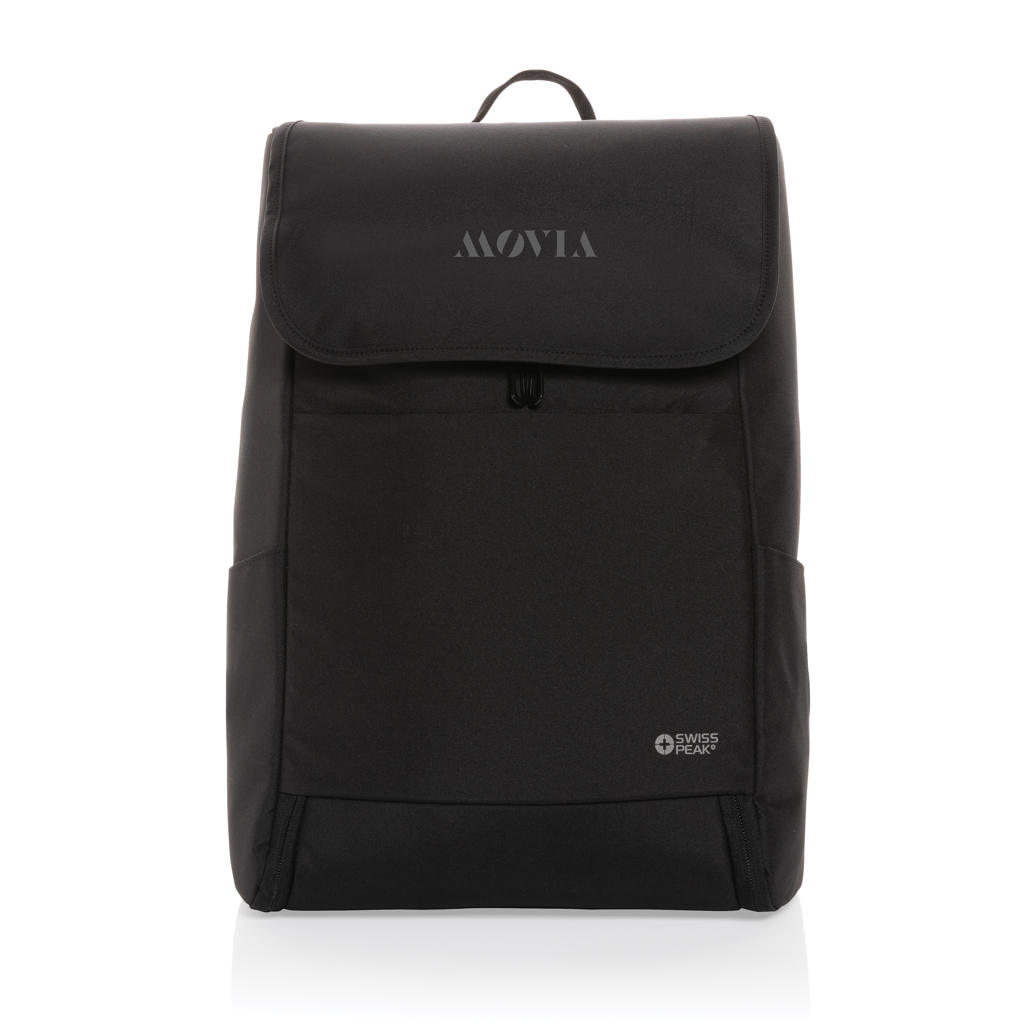 Mochila personalizada Swiss Peak Fern AWARE RPET con cremallera integral de 15" - Mochilas personalizadas - Regalo Promocional Personalizado - imagen 9