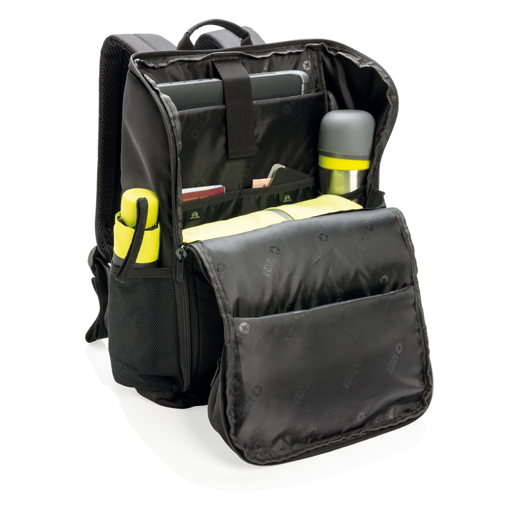 Mochila para portátil de 15.6" personalizada Swiss Peak AWARE moderna minimalista - Mochilas personalizadas - Regalo Promocional Personalizado - imagen 6