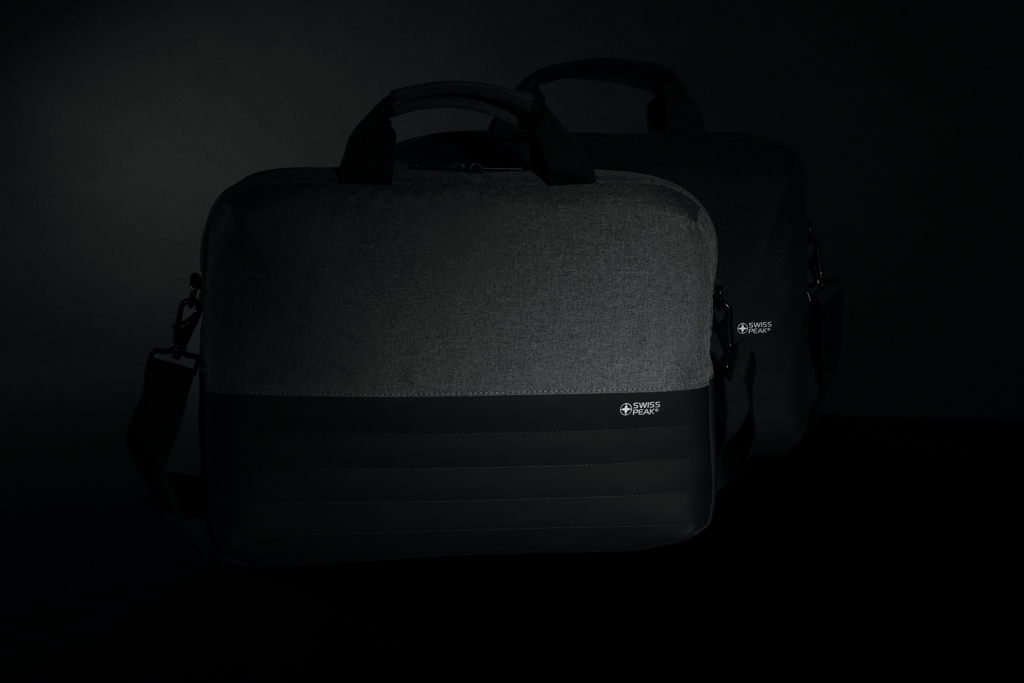 Maletín para portátil de 15,6" personalizado Swiss Peak AWARE con RFID - Maletines personalizados - Regalo Promocional Personalizado - imagen 8