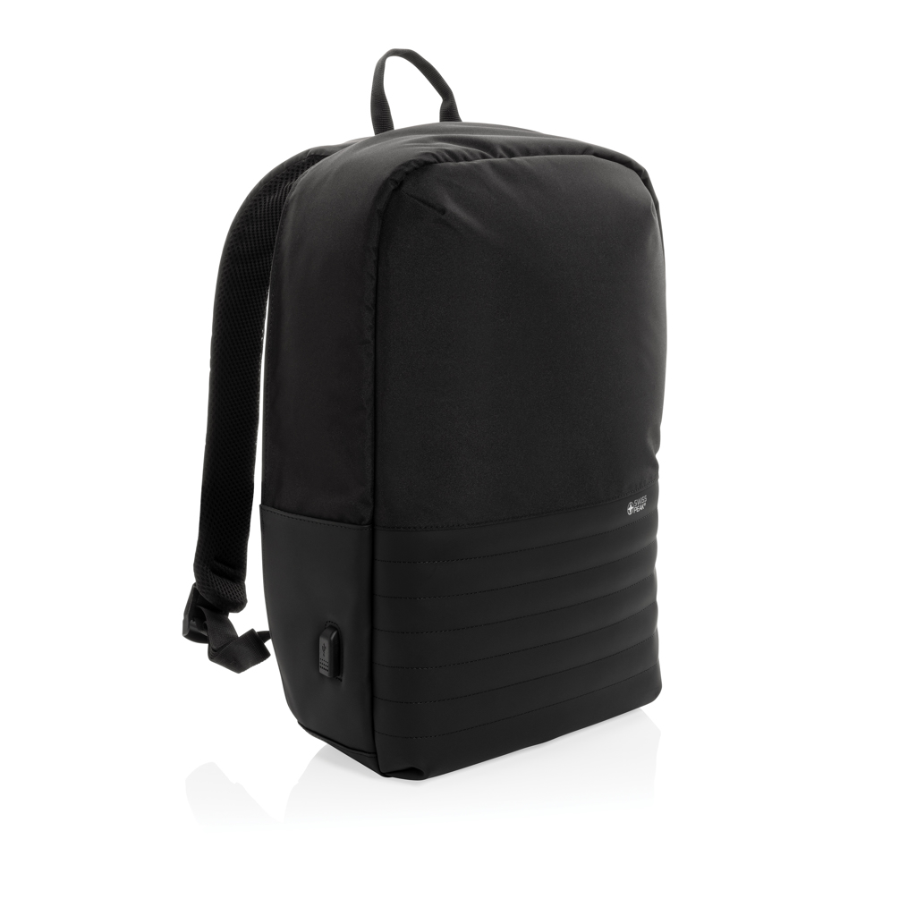 Mochila para portátil de 15,6" personalizada antirrobo Swiss Peak AWARE con RFID - Mochilas personalizadas - Regalo Promocional Personalizado - vista alternativa